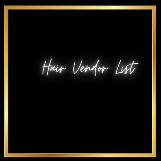 Virgin Hair Vendor List